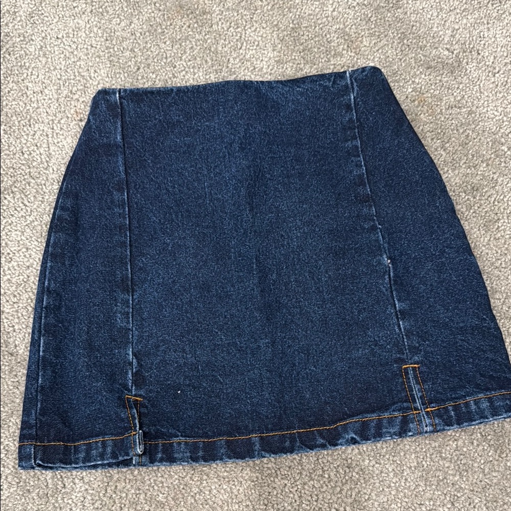 Brandy Melville Denim Mini Skirt
